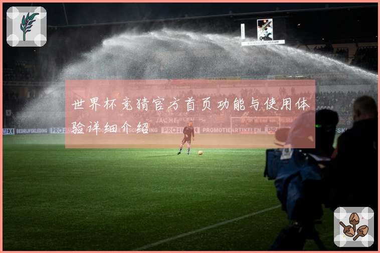 世界杯竞猜官方首页功能与使用体验详细介绍